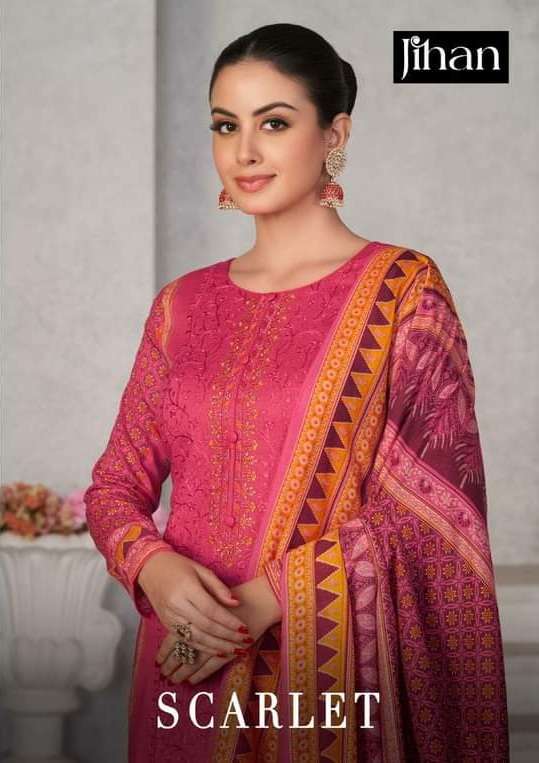  SCARLET LAWN PRINTED COLLECTION by Jihan